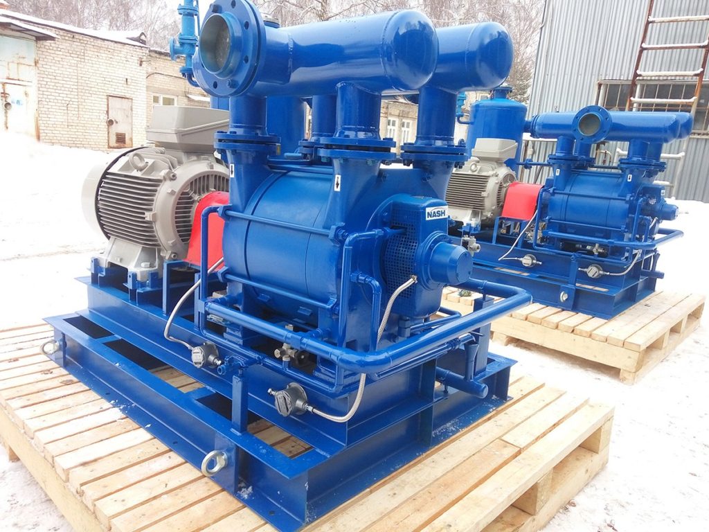 водокольцевой газовый компрессор